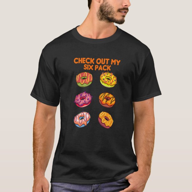 Camiseta Revisa Mi Donut De Six Pack (Anverso)