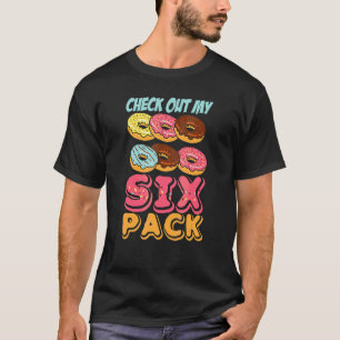 Camiseta Revisa Mi Donut De Six Pack Chiste Para Hombres Mu