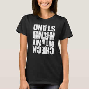 Camiseta Revisa Mi Gimnasio de Mano Gimnasta Gimnasia