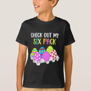 Camiseta Revisa Mi Six Pack Divertido Huevo De Pascua Abs E