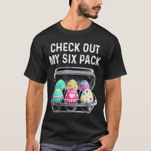 Camiseta Revisa Mi Six Pack Divertido Huevo De Pascua Abs E