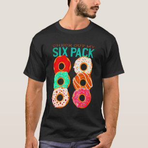 Camiseta Revisa Mi Six Pack - Donas Divertidas Entrenamient