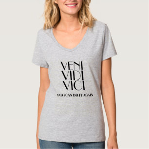 Camiseta Revisado Veni Vidi Vici T-Shirt