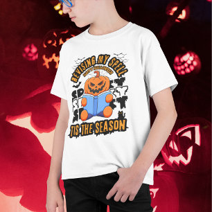 Camiseta Revisando mi hechizo es la temporada divertida hal