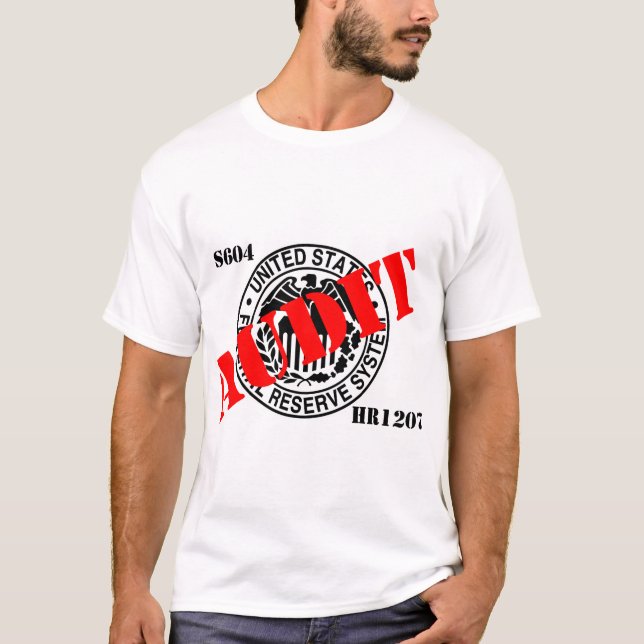 Camiseta ¡Revise el FED! (Anverso)
