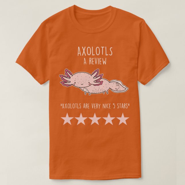 Camiseta Revisión de Axolotl (Diseño del anverso)