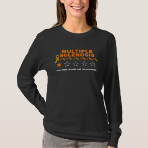 Camiseta Revisión de Esclerosis Múltiple EM Muy Mala No Rec
