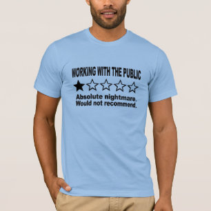 Camiseta Revisión de una estrella azul