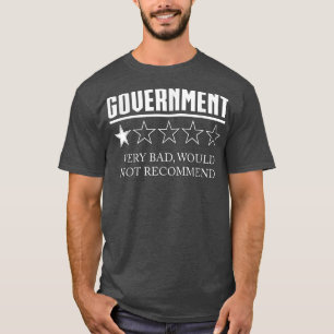 Camiseta Revisión gubernamental Una estrella muy mala no se