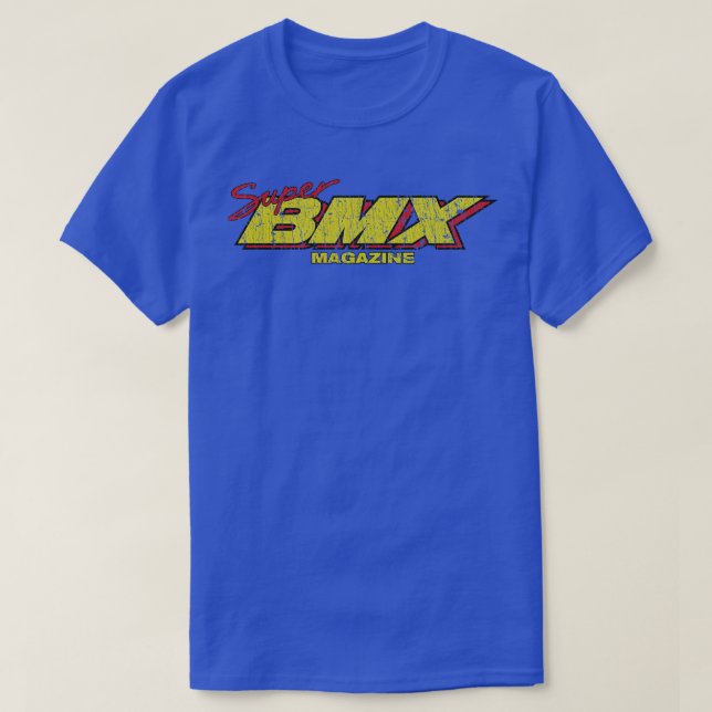 Camiseta Revista Bmx Super BMX 1980 (Diseño del anverso)