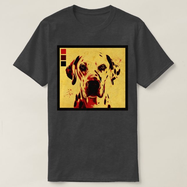 Camiseta Revista Dalmatian (Diseño del anverso)
