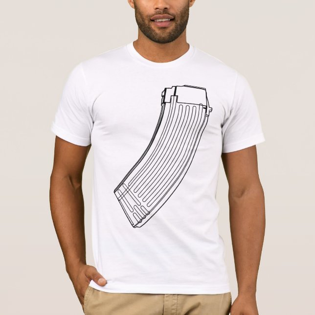 Camiseta Revista de AK-47 (Anverso)