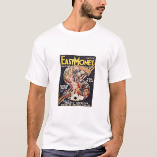 Camiseta Revista de la Pulpa de Dinero Fácil con el Rey de