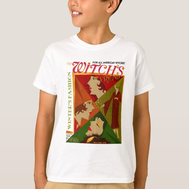 Camiseta Revista de Noviembre de Amigo de la Bruja (Anverso)