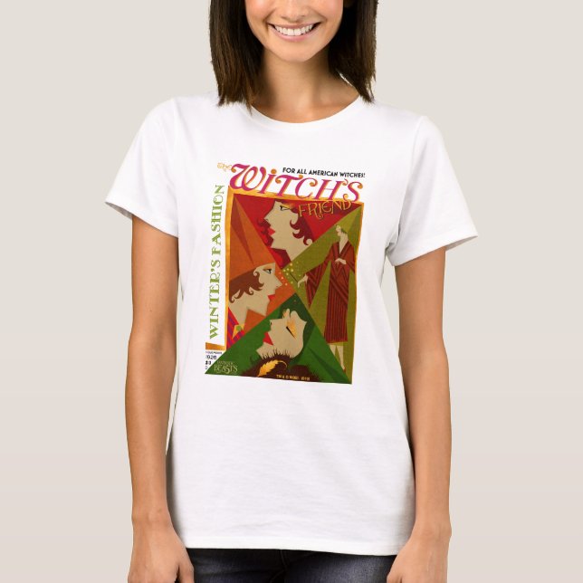Camiseta Revista de Noviembre de Amigo de la Bruja (Anverso)