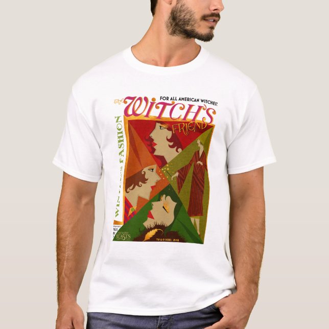 Camiseta Revista de Noviembre de Amigo de la Bruja (Anverso)
