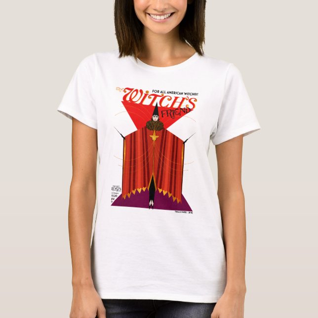 Camiseta Revista de octubre de Amigo de la bruja (Anverso)