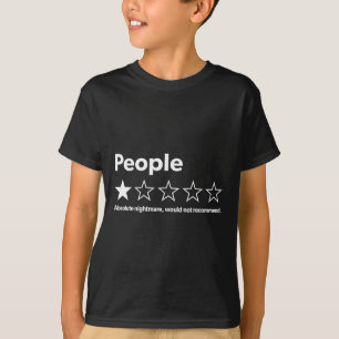 Camiseta Revista Graciosa La Gente Absolute No Recomendaría