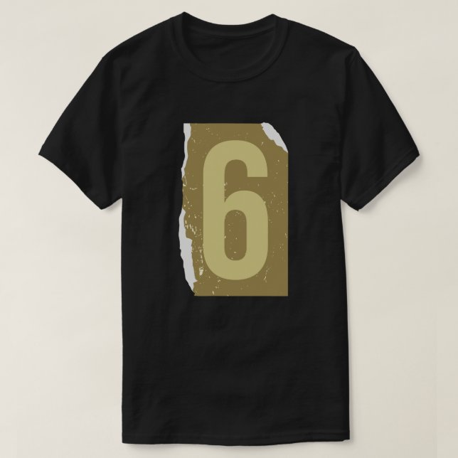 Camiseta Revista Número Rescate 6 (Diseño del anverso)