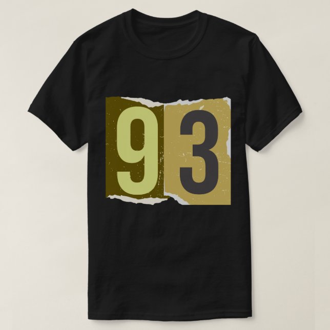 Camiseta Revista Número Rescate 93 (Diseño del anverso)