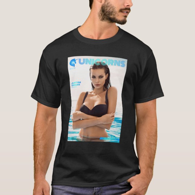 Camiseta Revista Unicorns - Internacional - Justyna (Anverso)