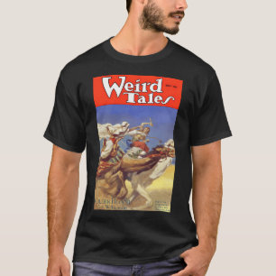 Camiseta Revista Vintage Weird Tales Trail of the Cloven H