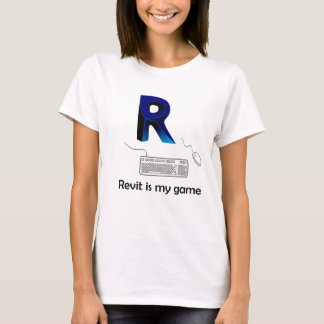 Camiseta Revit es mi juego