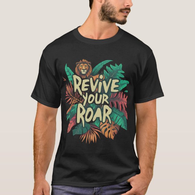 Camiseta Revive tu Roar (Anverso)
