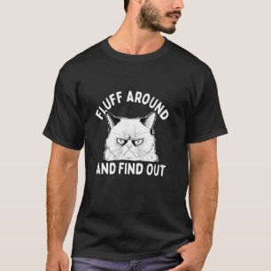 Camiseta Revolotea y descubre - Amante de los gatos Dueño d