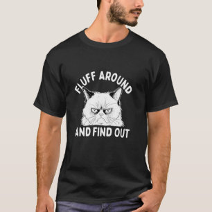 Camiseta Revolotea y descubre - Amante de los gatos Dueño d