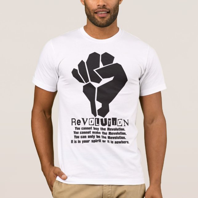 CAMISETA REVOLUCIÓN (Anverso)