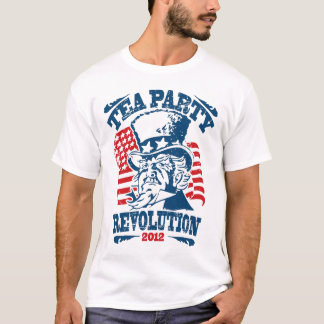 Camiseta Revolución 2012 de la fiesta del té