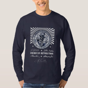 Camiseta Revolución americana Alexander Hamilton Washingto