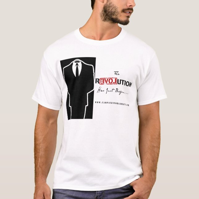 Camiseta Revolución anónima (Anverso)