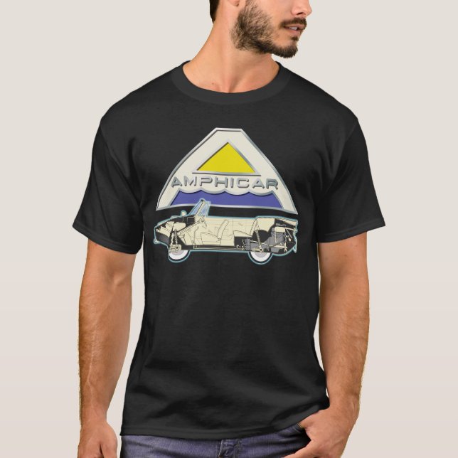 Camiseta Revolución cortada de Amphicar (Anverso)