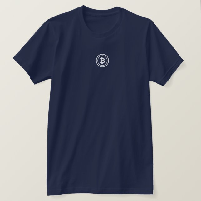 Camiseta Revolución Cripto Bitcoin (Anverso del diseño)