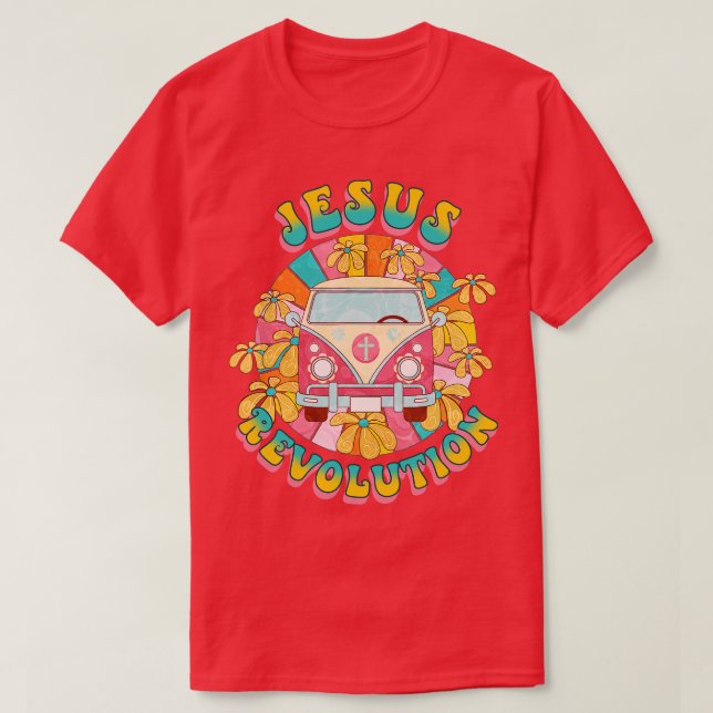 Camiseta Revolución de Jesús (Diseño del anverso)