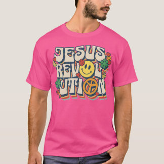 Camiseta Revolución de Jesús Boho Hippie Cristiano