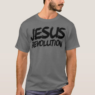Camiseta Revolución de Jesús Fe Cristiana Paz Jesús Revol