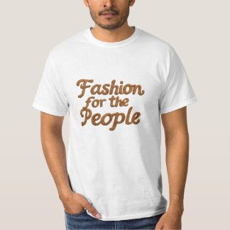 Camiseta Revolución de la moda: Para el diseño de la gente