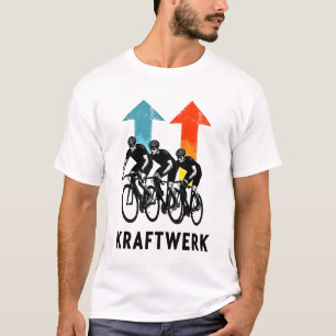 Camiseta Revolución de los ciclistas retro: Kraftwerk Cycli