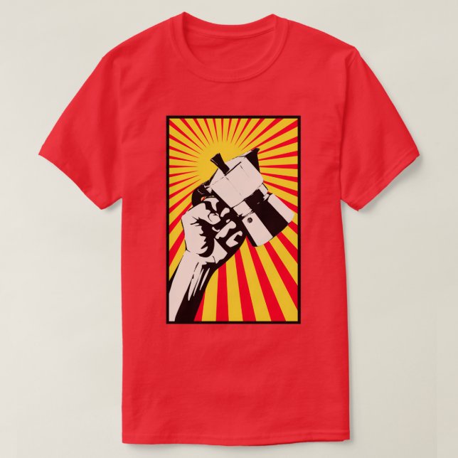 Camiseta Revolución de Moka (Diseño del anverso)