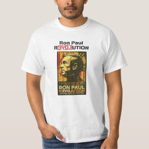 Camiseta ¡Revolución de Ron Paul - América le necesita