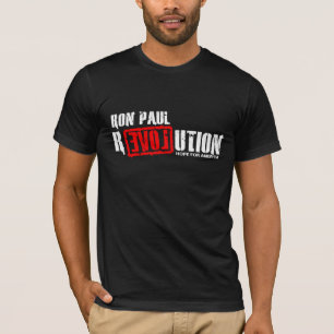 Camiseta Revolución de Ron Paul - esperanza de América