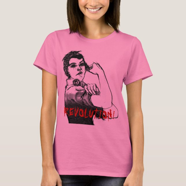 Camiseta Revolución de Rozie (Anverso)