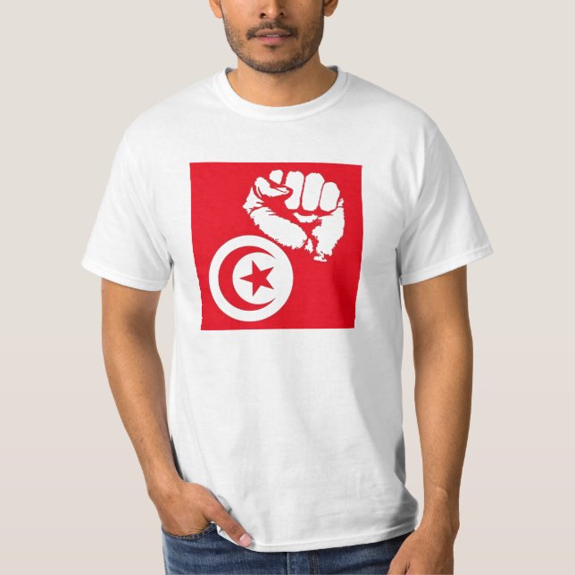 Camiseta Revolución de Túnez (Anverso)