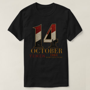 Camiseta Revolución del 14 de Octubre en Yemen 1963 – Heren