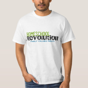 Camiseta Revolución del colegio doméstico - ¡Primero los