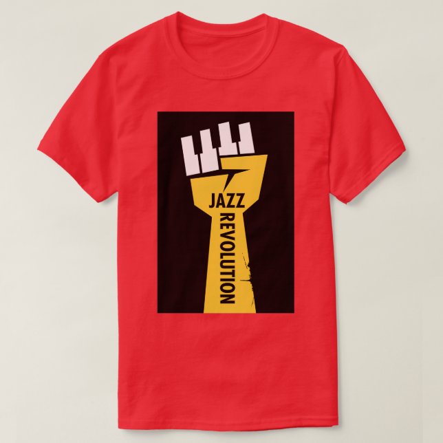 Camiseta Revolución del Jazz (Diseño del anverso)