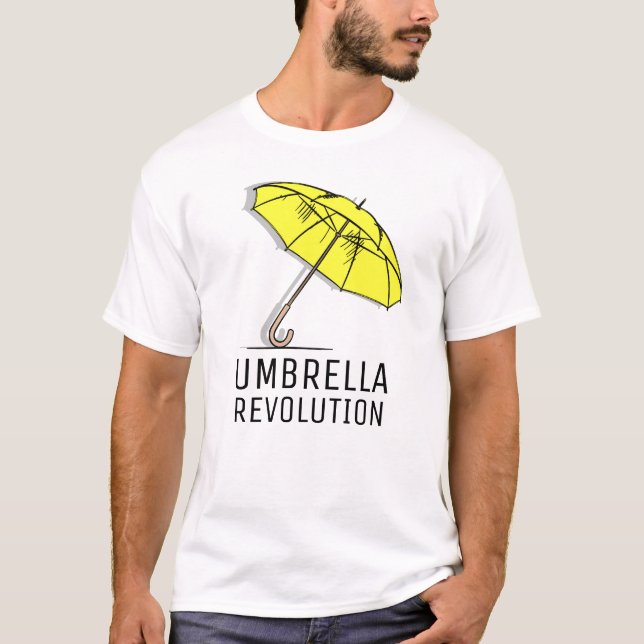 Camiseta Revolución del paraguas (Anverso)